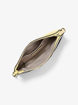 Jet Set Medium Pebbled Leather Wristlet