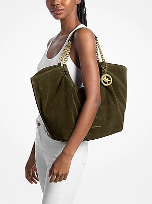 Indie Large Suede Tote Bag