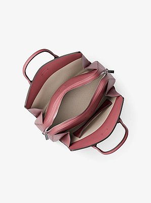 Laila Medium Leather Satchel