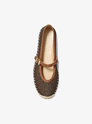 Lynn Signature Logo Ballet Espadrille