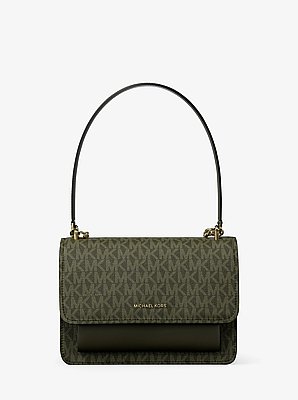 Claire Small Signature Logo Crossbody Bag