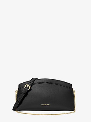 Athena Small Leather Convertible Clutch