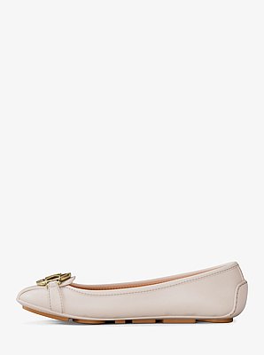 Mocas&iacute;n Fulton de piel