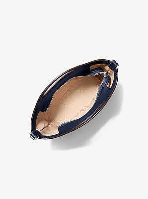 Tatum Small Striped Woven Crossbody Bag