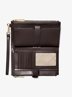 Portefeuille Adele en cuir pour smartphone