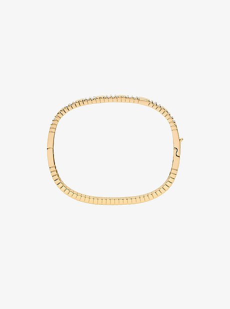 Cubic Zirconia Baguette Bangle