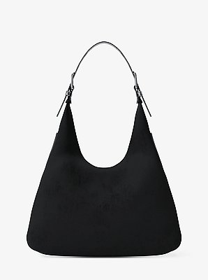 Nolita Large Nubuck Hobo Shoulder Bag