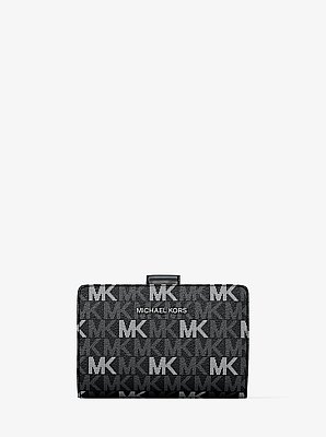 Jet Set Travel Medium Signature Logo Billfold Wallet