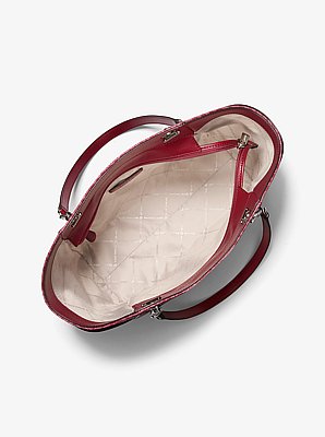 Bolso de hombro Jet Set grande con logotipo exclusivo