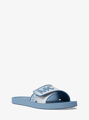 Palmer Ombr&eacute; Signature Logo Slide Sandal