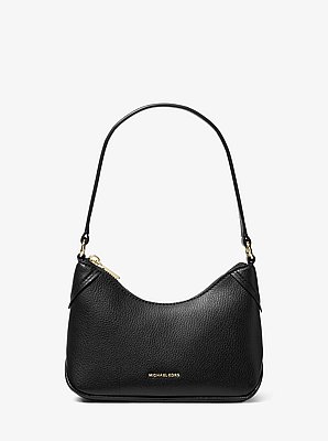 Jet Set Small Pebbled Leather Convertible Pochette
