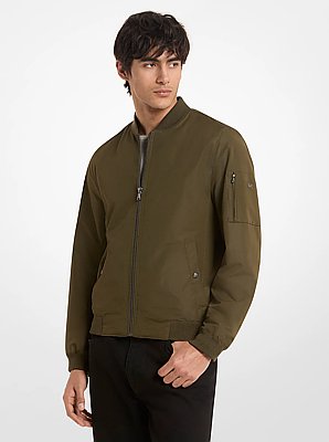 Woven Bomber Jacket