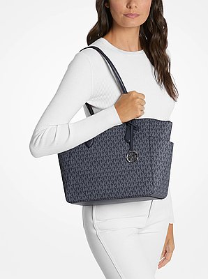 Marilyn Medium Signature Logo Tote Bag
