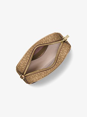 Jet Set Small Signature Logo Camera Crossbody Bag
