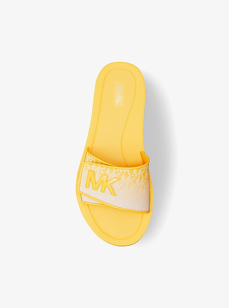 Palmer Ombr&eacute; Signature Logo Slide Sandal