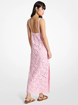 Corded Floral Lace Maxi Dress