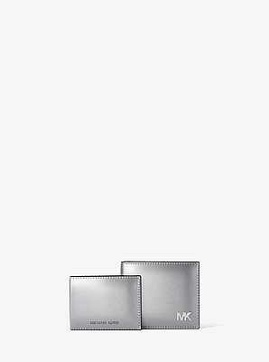 Billetera plegable Cooper metalizada