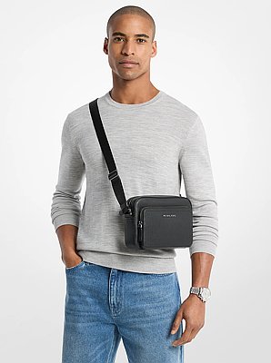 Cooper Pebbled Leather Flight Bag