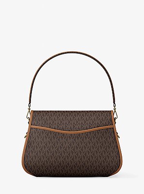 Holmes Medium Signature Logo Convertible Messenger Bag