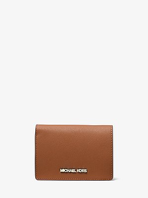 Brieftasche Jet Set Medium aus Saffianleder