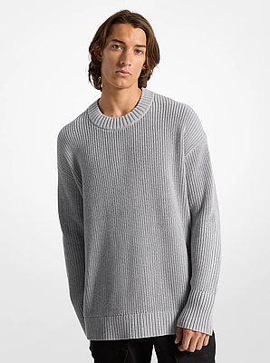 Ribbed Cotton Sweater