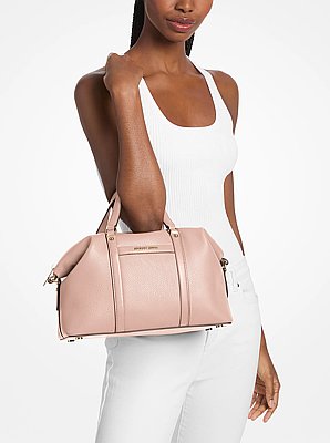 Beck Medium Leather Satchel