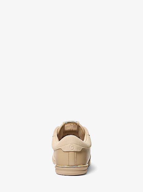 Nolan Leather and Suede Trainer