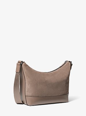 Cooper Suede Crossbody Bag
