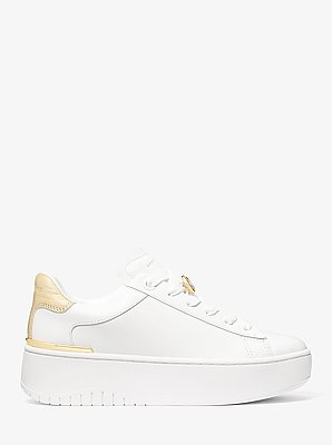 Plateau-Sneaker Dottie aus Leder