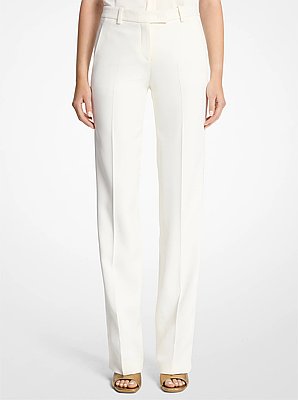 Double Crepe Sabl&eacute; Tuxedo Trousers