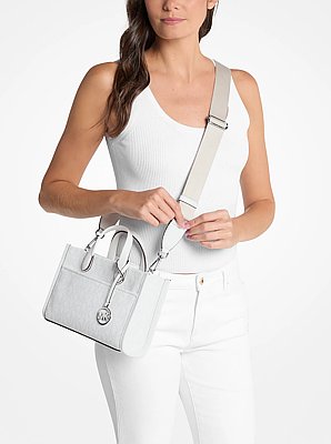 Messenger-Tasche Gigi Small mit Signature-Logomuster