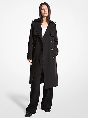 Gewebter Trenchcoat
