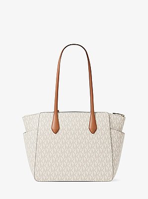 Marilyn Medium Signature Logo Tote Bag