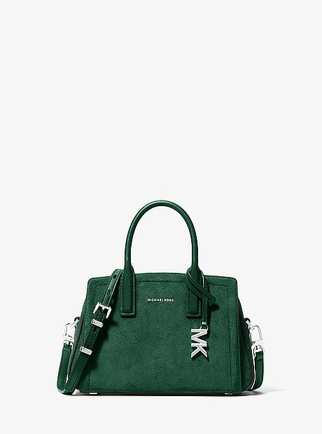 Laila Extra-Small Suede Crossbody Bag