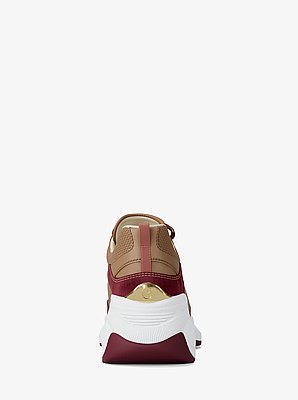 Espadrille Kaia en mat&eacute;riaux multiples