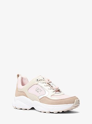 Jett Mixed-Media Trainer