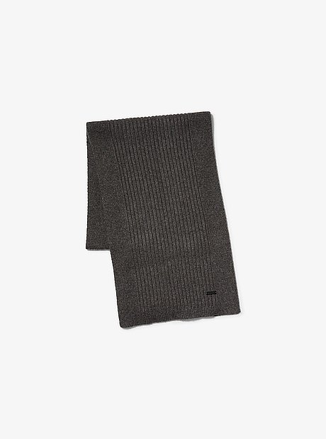 Ribbed Knit Scarf
