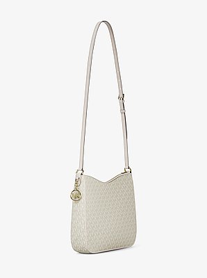 Sac messager Nayla de taille moyenne &agrave; logo Signature