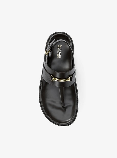 Carson Leather T-Strap Sandal