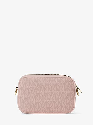 Jet Set Small Signature Logo Camera Crossbody Bag