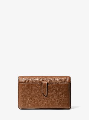 Bandolera Jet Set peque&ntilde;a para smartphone convertible de piel granulada