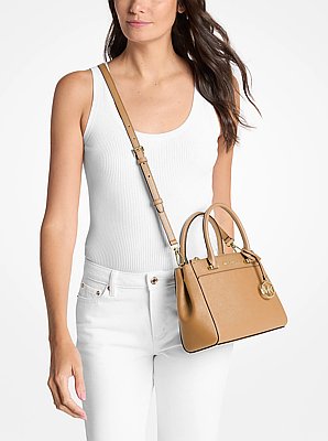 Gibson Small Saffiano Leather Satchel