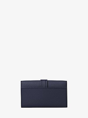 Nolita Medium Pebbled Leather Tri-Fold Wallet