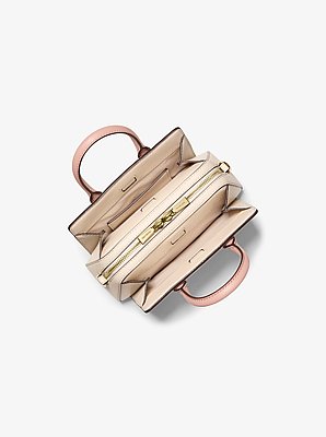 Laila Extra-Small Pebbled Leather Crossbody Bag