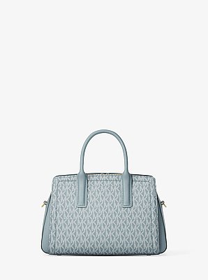 Laila Small Signature Logo Satchel