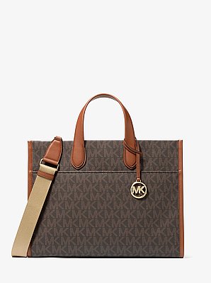 Gigi Large Signature Logo Tote Bag