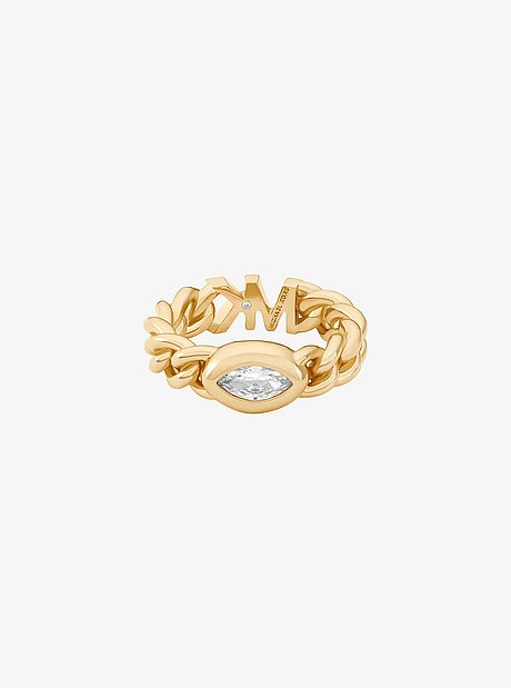 Marquise Cut Cubic Zirconia Ring