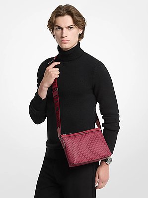 Hudson Signature Logo Messenger Bag