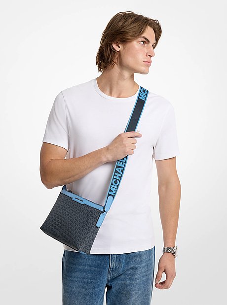 Hudson Signature Logo Messenger Bag