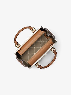 Marilyn Small Signature Logo Messenger Bag